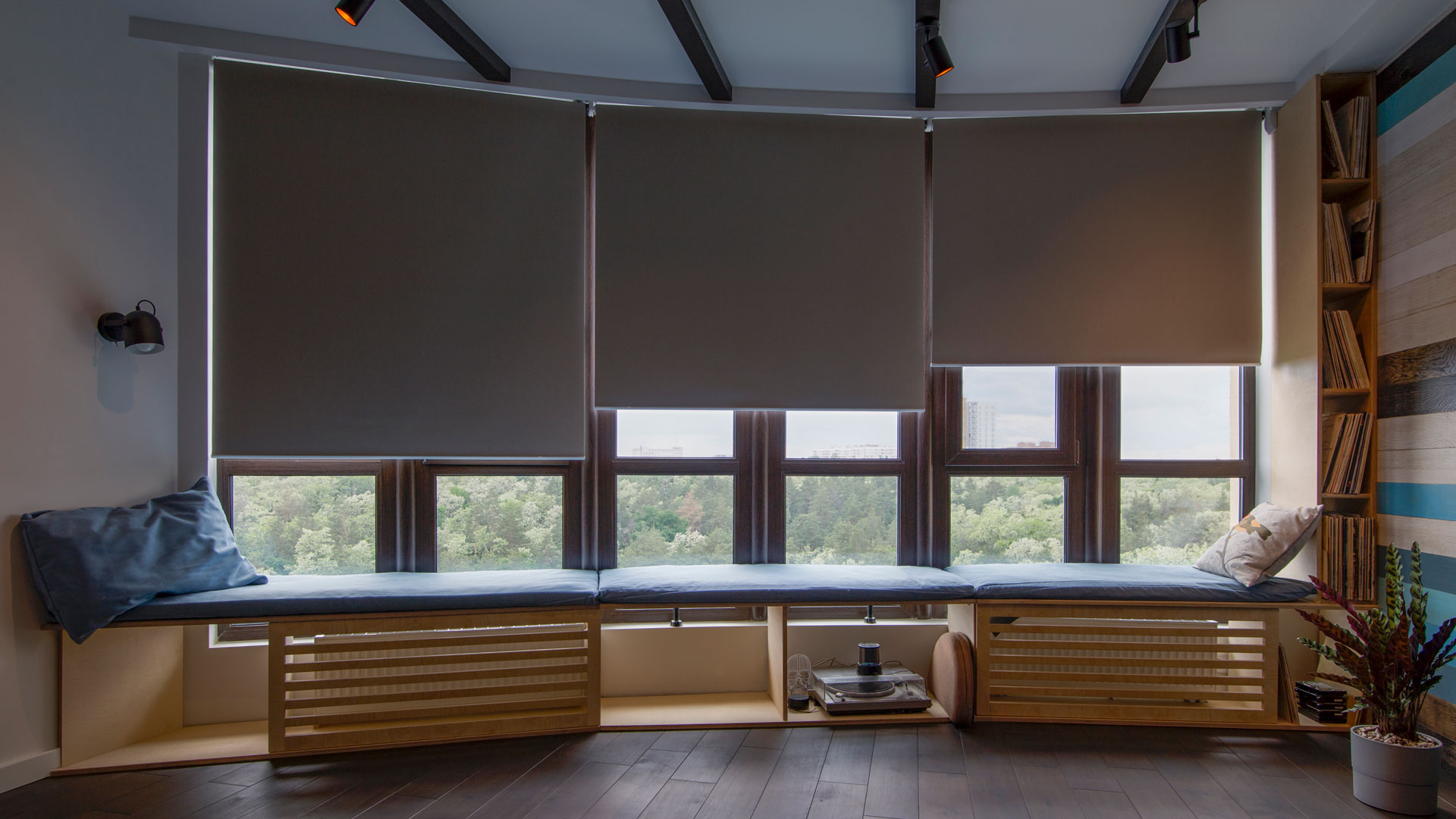 JLS Window Coverings motorized drapes